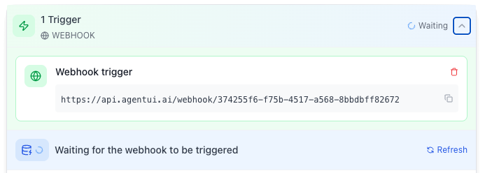 API triggers