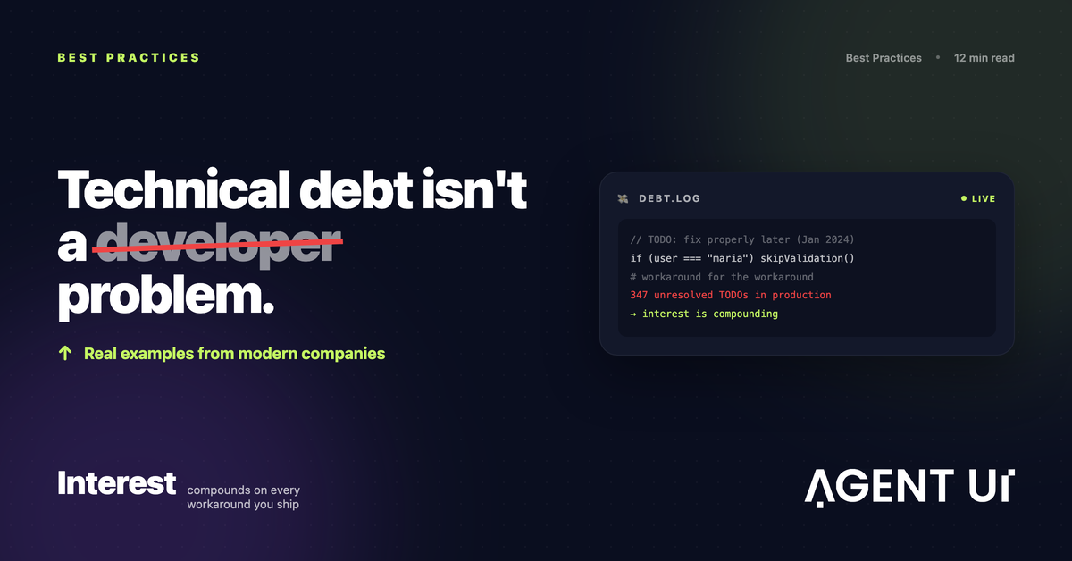 Terminal con deuda técnica: comentarios TODO, parches de validación y 347 TODOs sin resolver